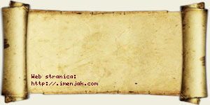 Hana Stević vizit kartica